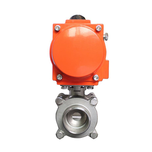 Válvula de Bola Neumática de Acero Inoxidable de 3 Piezas Soldadas DN25 1 Pulgada AC220V - Product Image 3