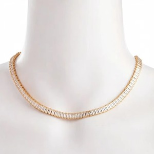 Collier chaîne à maillons de bonne qualité pour hommes et femmes, bijou élégant et tendance pour le quotidien, la mode urbaine et les soirées - Product Image 6