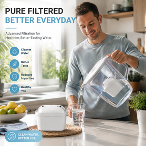 Cartucho de Filtro de Agua de Carbón Activado Avanzado de Repuesto para Purificador de Agua Potable Doméstico - Product Image 1