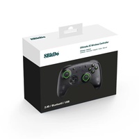Control Inalámbrico 8Bitdo Edición Juvenil Segunda Generación 2026, Negro Transparente, para Windows 10/11 y Android