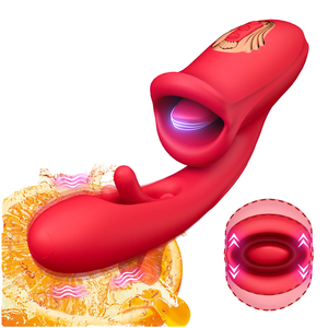 LOVE, una tienda mayorista de juguetes sexuales para adultos. Vibrador de lengua con función de lamido, palmada y vibración occlusal. venta directa de fábrica. personalización. - Product Image 1