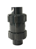 Prise Sch80 de clapet anti-retour UPVC True Union de haute qualité pour la prévention du refoulement ANSI/ASTM
