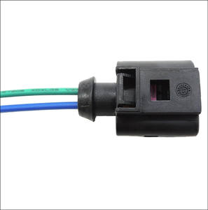 Wire 2 Pin Sensor konektor tahan air Plug Pigtail kawat listrik Harness untuk Audi VW Skoda VAG - Product Image 4
