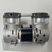 Pompe à vide sans huile 320W-tête de pompe à vide à piston portable silencieuse 98Kpa 58DB pour équipement médical de laboratoire