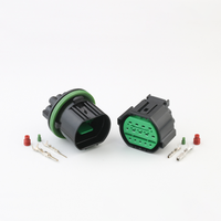 Connecteur de faisceau de câbles automobile GL301-14021, 14 broches, contact en cuivre, boîtier en nylon, étanche IP66, mâle/femelle, pour voiture