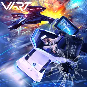 Voando Passeio Cadeira Voando 9D 360 Simulador Vr Vr Huevo Simulador Simulador De Rotação 360 Vr Jogos de Realidade Virtual
