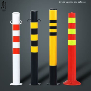 Bolardo de Plástico Reflectante Flexible para Estacionamiento, Poste de Advertencia, Equipo de Seguridad Vial, Gran <span class=keywords><strong>Venta</strong></span> - Product Image 1