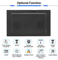 Profesional 21,5 pulgadas Full HD 1080P LCD Publicidad Monitor Android Digital Signage Media Player