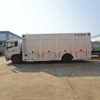 Dongfeng Tianjin Véhicule de sauvetage d'ingénierie Véhicule d'alimentation de camion d'urgence multifonctionnel en forme de boîte