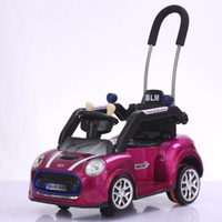 Voiture électrique pour enfants de 2 à 7 ans, télécommande 2.4G, commande par joystick, batterie 6V 4.5AH, moteur 380W, deux roues, plastique PP, unisexe