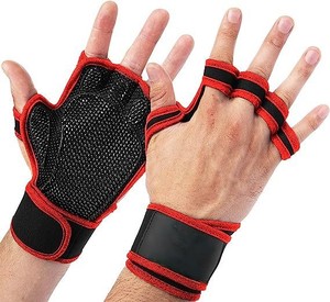 Outdoor Mountain <b>Bike</b> Half-<b>Finger</b> Anti-Slip Sports Gloves for Shock Absorption and Fitness Cycling Men and Women - Product Image 2