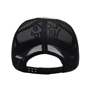 Gorra Trucker Bicolor Beige y Azul con Bordado <span class=keywords><strong>Love</strong></span> Holic, 5 Paneles, Visera Curva, para Verano, Fábrica BSCI, Venta al por Mayor - Product Image 3
