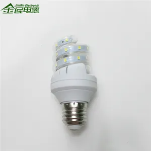 Поставщик светодиодных ламп по низкой цене, 20 Вт, полуспиральная Энергосберегающая лампа, светодиодная экономичная лампа, новый продукт, Китайский ПК, склад на 80 градусов переменного тока