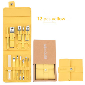 Set di Tagliaunghie Professionale, 12 Pezzi, Strumenti <span class=keywords><strong>per</strong></span> Manicure e <span class=keywords><strong>Pedicure</strong></span>, Vendita Diretta dalla Fabbrica - Product Image 5