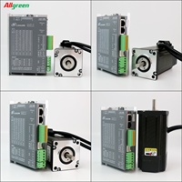 Motor Stepper Loop Tertutup 2 Fase Nema24 DC30-110V/AC20-80V 1000PPR 2/2.3/2.8/4.5/4.8/5.5N.m Kit Driver CANopen CNC