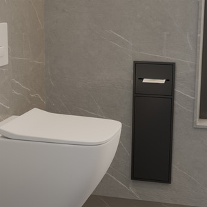 Nuovo prodotto in acciaio inox porta <span class=keywords><strong>scopino</strong></span> <span class=keywords><strong>con</strong></span> <span class=keywords><strong>carta</strong></span> <span class=keywords><strong>igienica</strong></span> porta fazzoletti per bagno - Product Image 5