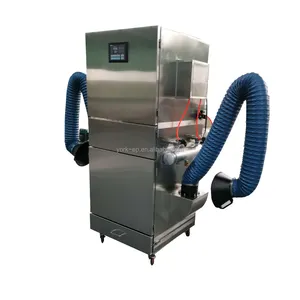 5.5KW Stainless Steel Dust Collector with Conical Funnel Discharge