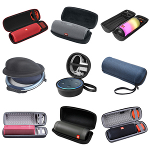 Tùy Chỉnh Không Thấm Nước Ngoài Trời Cứng Bảo Vệ Loa Mang Túi Âm Thanh Dây Kéo Hộp Lưu Trữ EVA Bluetooth Trường Hợp Loa - Product Image 1