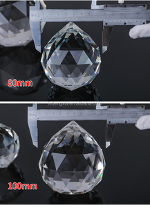 Pendente a sfera di illuminazione di cristallo 30mm 40mm 50mm Rainbow ciondoli Maker parti di lampadari fai da te accessori per tende per finestre decorazione di nozze - Product Image 4