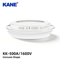 Module redresseur à thyristors SCR rapide KK 500A 1600V, forme concave, fixation à vis spirale, composant de démarrage progressif pour four à moyenne fréquence