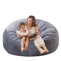 Canapé géant en forme de pouf compressé, fauteuil paresseux pour adulte, chaise longue d'extérieur, pouf, divano pour salon familial – Approvisionnement direct usine
