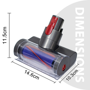 หัวแปรงกำจัด<span class=keywords><strong>ไร</strong></span><span class=keywords><strong>ฝุ่น</strong></span>ไฟฟ้าแบบเปลี่ยนได้สำหรับเครื่องดูด<span class=keywords><strong>ฝุ่น</strong></span> <span class=keywords><strong>Dyson</strong></span> V11 V10 V8 V7 อุปกรณ์เสริมไม้ถูพื้นแบบ UV - Product Image 2