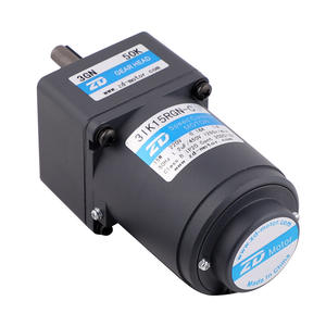 Motorreductor de CA monofásico 3IK 15W 220V con reductor de engranajes helicoidales de 42mm, ajuste de velocidad e instalación vertical - Product Image 4