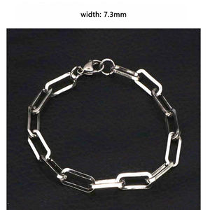 Chaînes cubaines unisexes en laiton et zircon personnalisées, style hip-hop - Product Image 3