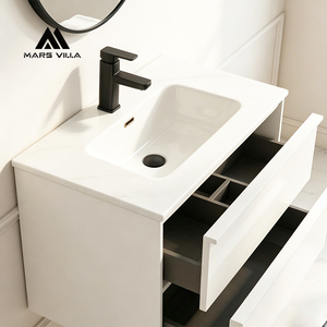 Mobile <span class=keywords><strong>Bagno</strong></span> Moderno Stile Europeo Mars Villa, Personalizzabile 50*80cm, da Parete con Specchio LED per Hotel e Camere da Letto - Product Image 5