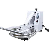 Machine à aplatir les tortillas, les tacos et les pâtes à pizza semi-automatique, électrique, ronde, de 18 pouces, pour restaurant