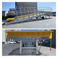 Rampa de Carga de Especificaciones Completas, Plataforma Elevadora para Contenedores, Plataforma de Carga Móvil, Puente de Embarque