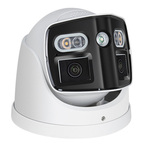 Telecamera Bullet DH 2*4MP a Doppia Lente con Rotazione a 180° °   Sistema di Allarme di Sicurezza con Telecamera EPTZ Grandangolare, Telecamera IP PoE TiOC Intelligente a Doppia Illuminazione - Product Image 2