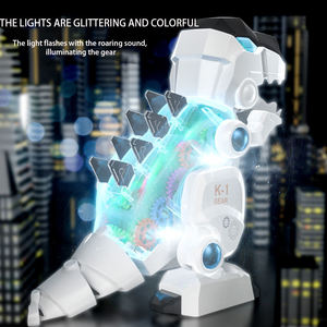 Juguete de Tiranosaurio Rex Transparente con Engranajes Visibles para Niños, Juguete de Dinosaurio Eléctrico con Batería, con Luz y Sonido - Product Image 3
