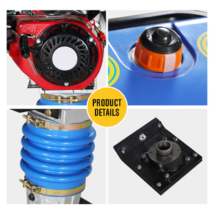 Mạnh mẽ tác động điện 125kg động cơ diesel đất Trái Đất nén chặt <span class=keywords><strong>tamping</strong></span> <span class=keywords><strong>rammer</strong></span> nhảy Jack máy để bán - Product Image 6