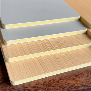 Tablero de panel de pared de parachoques de núcleo amarillo de 6mm de espesor de madera moderna de suministro del fabricante para uso en exteriores y baño - Product Image 6