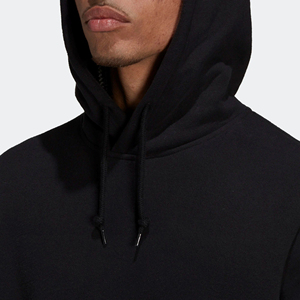 <b>Men's</b> Hooded Fleece Sweatshirt Solid Color Casual Regular Fit Olive Green Cotton <b>Pullover</b> with Pocket Autumn - Product Image 6