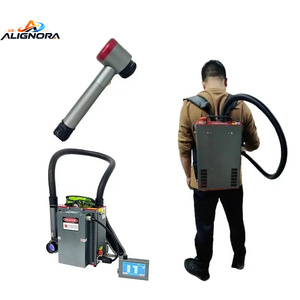 เครื่องทำความสะอาดพื้นผิวโลหะด้วยเลเซอร์ไฟเบอร์พัลส์ กำลัง 50W 100W 200W เครื่องกำจัดสนิมแบบพกพาขนาดเล็ก ราคา - Product Image 2