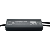 Controlador LED de Voltaje Constante de 24V 45W, Impermeable IP67, Carcasa de Aluminio, Atenuación DALI-2 y por Botón