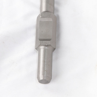 OZN 65A Ciseau plat HEX30*1500mm, diamètre de la tige 25mm, pour marteau perforateur, pioche, déchiquetage de pierre et béton, coupe de racines d'arbres, levage