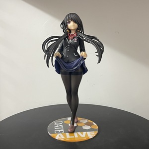 หุ่นอะนิเมะ PVC, ฟิกเกอร์อนิเมะญี่ปุ่นขนาด22ซม. สำหรับสาวออนิเมะญี่ปุ่น <span class=keywords><strong>tokisaki</strong></span> <span class=keywords><strong>Kurumi</strong></span> Nightmare - Product Image 1