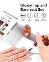 Kit de gel UV pour ongles Badaga Suppliers avec échantillons gratuits, temps de séchage LED de 30 secondes, base et top coat style japonais