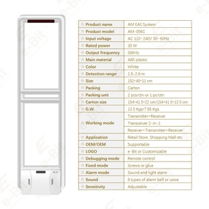 Sistema Antirrobo AM EAS para Tiendas Minoristas y Mayoristas, Antena de Alarma de Detección de 58KHz para la Prevención de Pérdidas de Productos - Product Image 4