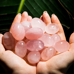 Wholesale Feng Shui Love Stone Natural Polished Crystal Tumbled Rose <strong>Quartz</strong> with UV Printing for Spirit Healing - Product Image 2