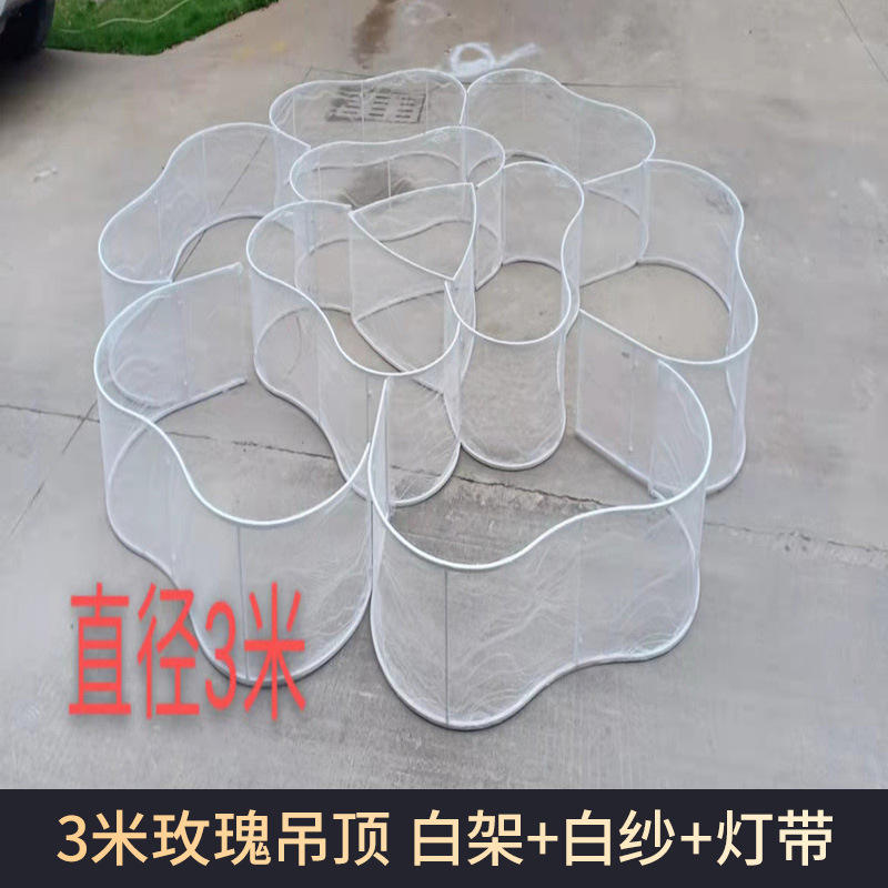 3-meter rose ceiling