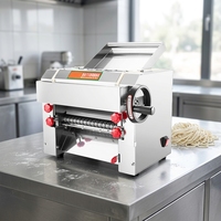 Nouvelle machine à nouilles électrique automatique commerciale 2-en-1, fonction de pressage de la pâte, construction en acier inoxydable