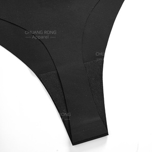 Europeo e americano Sexy divertenti occhi stampati perizoma a vita bassa sottile da donna <span class=keywords><strong>di</strong></span> grandi dimensioni T a forma <span class=keywords><strong>di</strong></span> Yoga Anti-batterico biancheria intima sportiva - Product Image 4