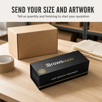 Boîte cadeau rigide pliable noire mate avec logo personnalisé, fermeture magnétique, emballage cosmétique pour soins de la peau avec dorure à chaud, vente en gros