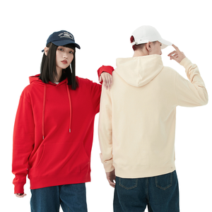 เสื้อฮู้ดผู้หญิงผ้าฝ้าย 100% หนัก 440gsm ระบายอากาศได้ดี มีกระเป๋า  รับสกรีนโลโก้ สำหรับฤดูหนาว ขายส่ง - Product Image 1
