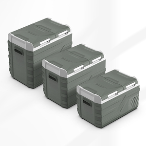 Alpicool nld Reversible cửa 12 Volt xe hộp mát tủ lạnh máy nén mini xe tủ lạnh cho cắm trại ngoài trời - Product Image 1