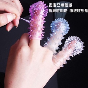 Fundas para Dedos de TPE, Juguetes Sexuales para Adultos, Estimulación y Mejora, Color Aleatorio - Product Image 5
